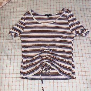 Fashion Nova top (can be regular top or scrunched into a crop top)